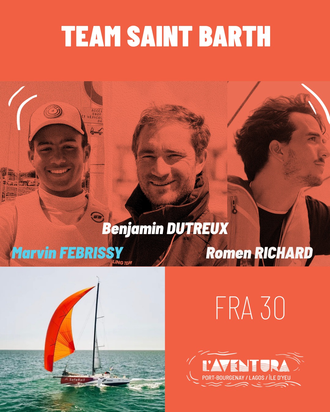 Team Saint Barth — Marvin Febrissy & Benjamin Dutreux & Romen Richard